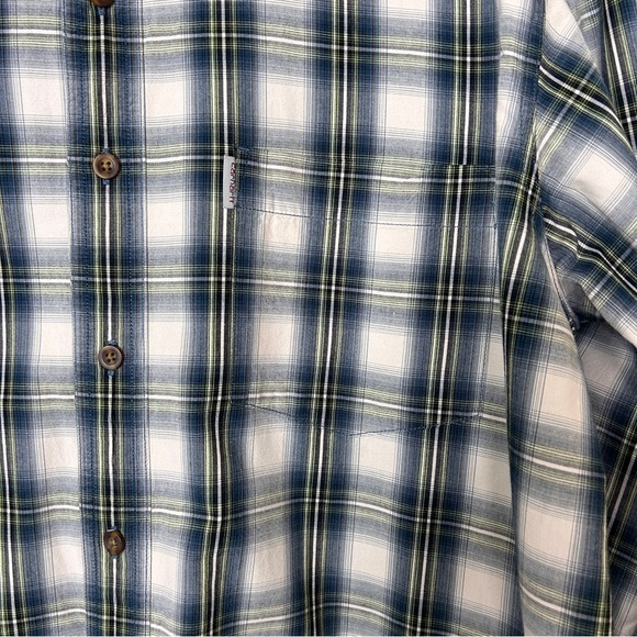 Carhartt men’s plaid button down size XL - Picture 3 of 8